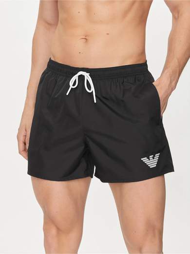 Costume boxer Emporio Armani uomo con logo ricamato