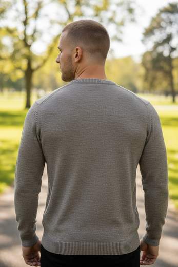 STILL Maglione Uomo Girocollo a Maniche Lunghe