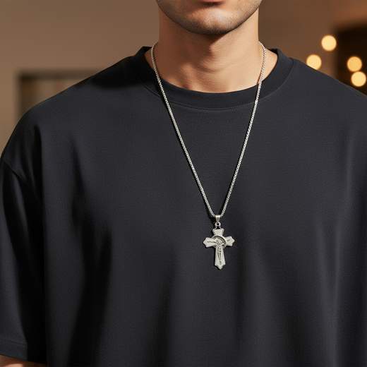 STILL COLLANA CROCE CERCHIO