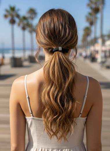STILL Set da 3 Elastici per Capelli con Dettagli Strass e Finiture Eleganti