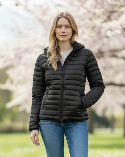 STILL Piumino Donna Trapuntato Leggero – Giacca con Cappuccio