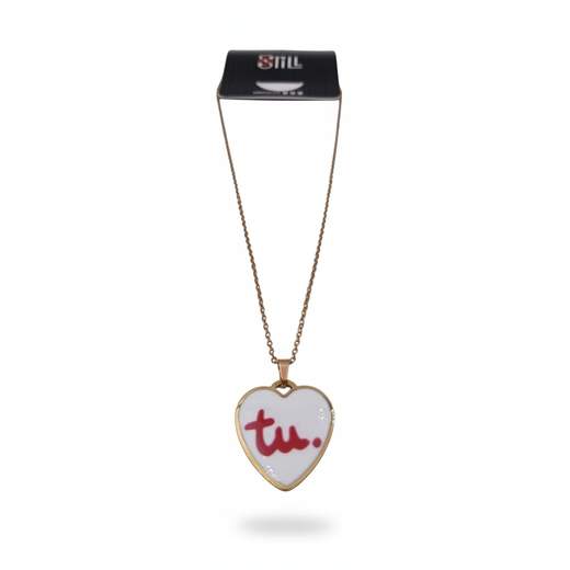 STILL Collana Donna con Ciondolo Smaltato