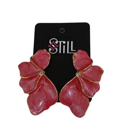 STILL Orecchini Donna a Fiore - Design Elegante Smaltato