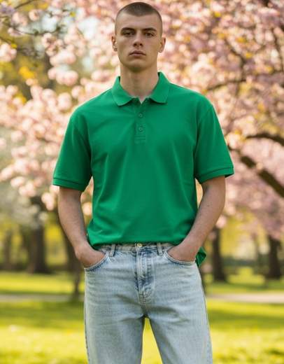STILL Polo Uomo Manica Corta – Slim Basic Eleganza Casual