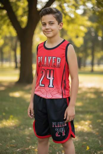 STILL Completo Basket Junior Canotta e Shorts Sportivo