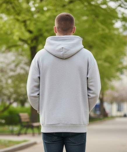 STILL Felpa cotone con il cappuccio