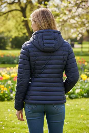 STILL Piumino Donna Slim Trapuntato – Giacca Leggera con Cappuccio