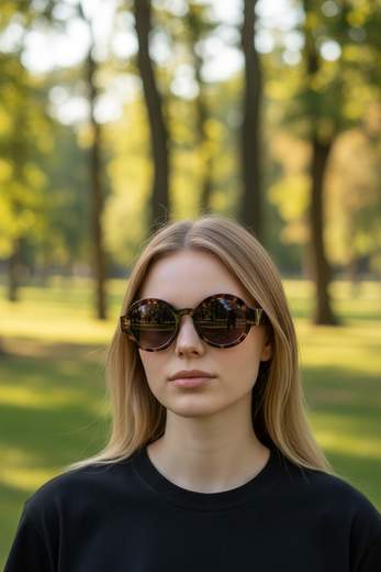 Occhiali da Sole Tondi Donna – Stile Vintage