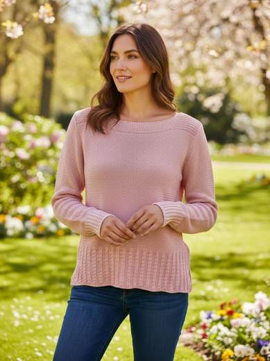 Maglia Casual Girocollo