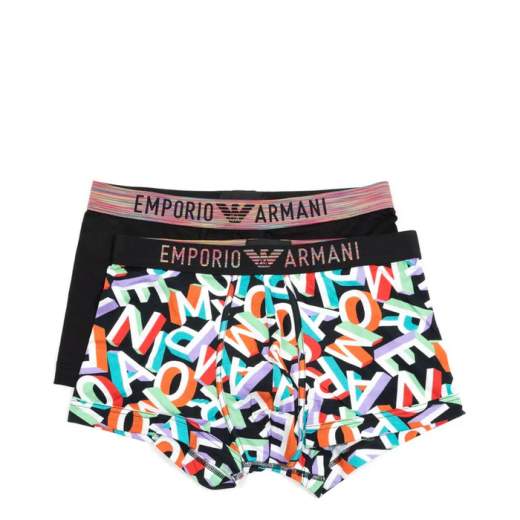 EMPORIO ARMANI Boxer Uomo Emporio Armani in Cotone Stretch – Bipack Comfort e Stile Iconico