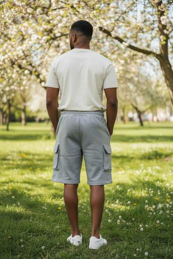 STILL Bermuda Cargo Uomo - Pantaloncini Tasche Laterali