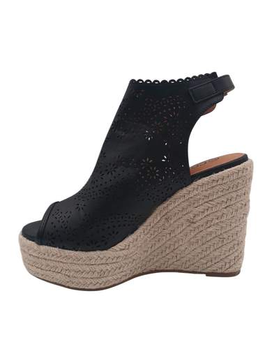Sandali Donna Traforati con Zeppa Platform