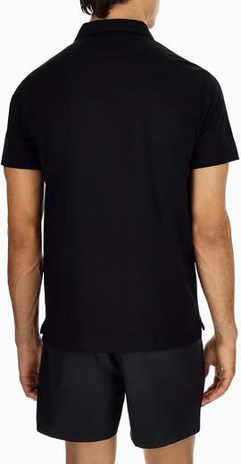 Polo uomo Emporio Armani minimal in cotone piqué
