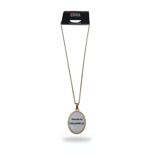 STILL Collana Donna con Ciondolo Smaltato