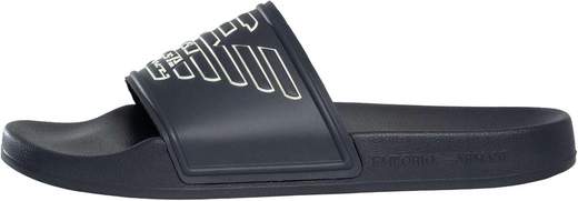 EMPORIO ARMANI Ciabatte Uomo Emporio Armani con Logo Maxi