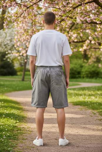 STILL Pantaloncini Cargo Uomo - Shorts Casual con Tasche