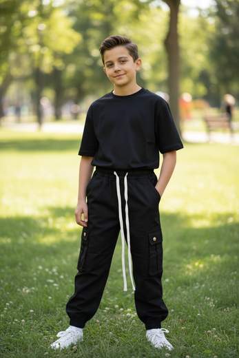 STILL Pantalone Cargo Junior Casual – Comfort, Stile e Libertà di Movimento