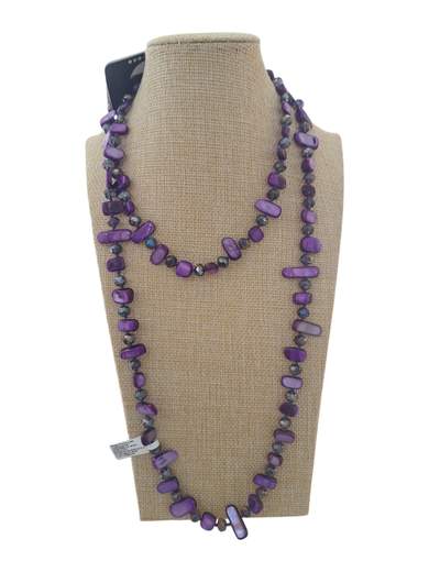 STILL Collana Donna Lunga Multistrato con Perline Colorate