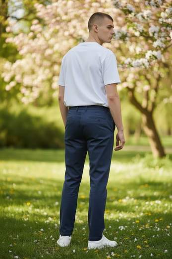 STILL Pantalone Uomo Casual con Coulisse – Chino Comfort Fit Stile Urban