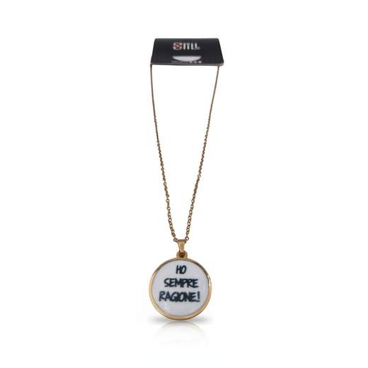 STILL Collana Donna con Ciondolo Smaltato