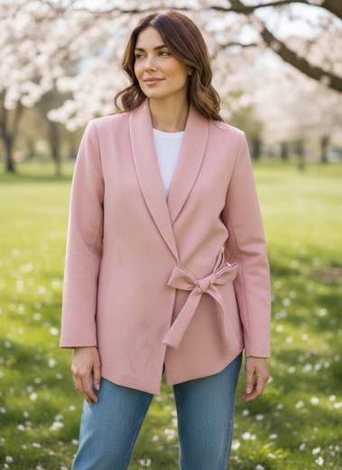 STILL Giacca Elegante con Cintura Laterale – Taglio Moderno e Raffinato