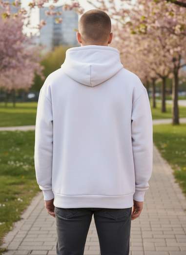 STILL Felpa cotone con il cappuccio