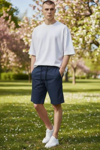 STILL Bermuda Uomo Casual con Coulisse – Shorts Estivi Comfort Fit