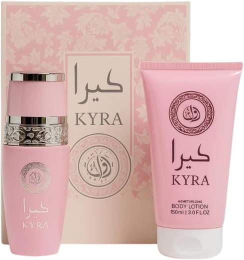 Profumi Arabi Set Profumo Donna AFAQ Kyra 100 ml + Body Lotion 150 ml