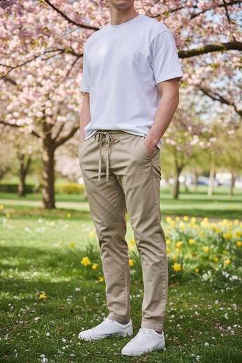 Pantalone Uomo Casual con Coulisse