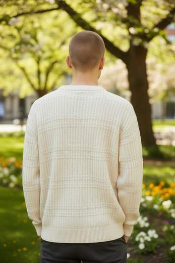 STILL Maglione Uomo Lavorazione Texture: stile essenziale e comfort contemporaneo