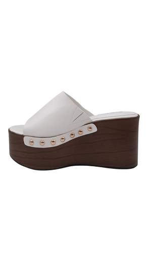 Sandali Sabot Donna con Zeppa Alta