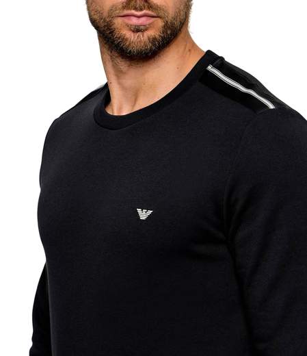 Completo Uomo Emporio Armani Felpa e Pantaloni Jogger