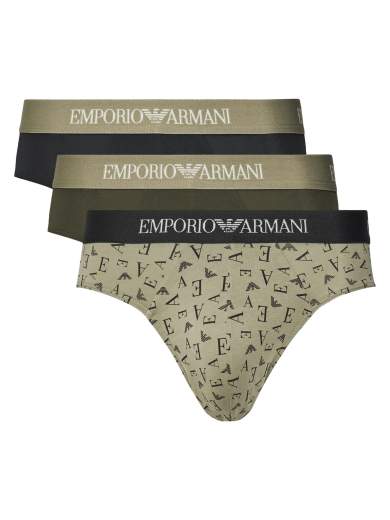 EMPORIO ARMANI Slip Uomo Emporio Armani 3 Pack in Cotone – Comfort Premium e Stile Iconico
