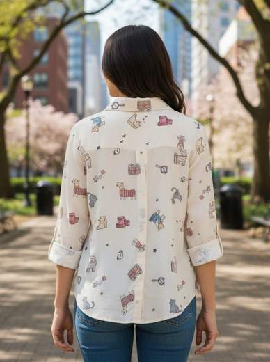 STILL Camicia Fantasia con Stampa