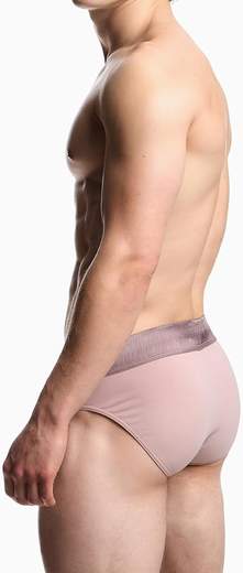Slip uomo in cotone elasticizzato con fascia logata