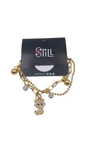 STILL Bracciale Donna con Charms Decorativi