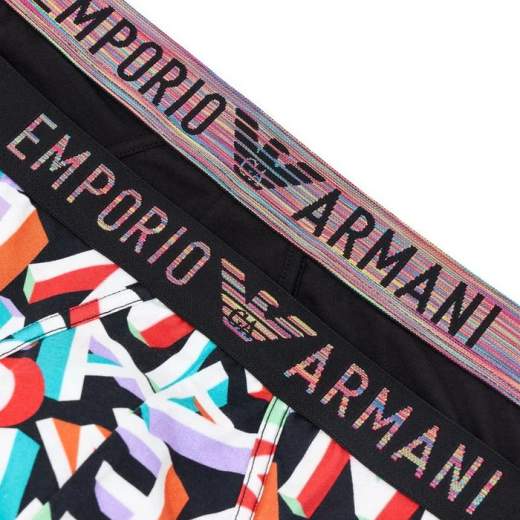 EMPORIO ARMANI Boxer Uomo Emporio Armani in Cotone Stretch – Bipack Comfort e Stile Iconico