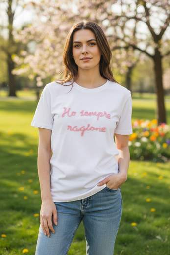T-Shirt Donna con Stampa
