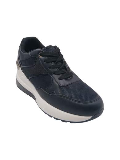 STILL Sneakers Donna Platform Nere Casual - Scarpe Comode e Moderne