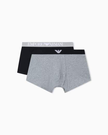 EMPORIO ARMANI Boxer uomo Armani 2 pack: comfort essenziale e vestibilità perfetta