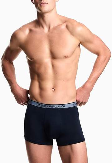 EMPORIO ARMANI Boxer Uomo Emporio Armani 3 Pack in Cotone Stretch – Comfort Premium e Stile Iconico