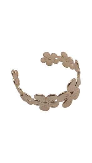 STILL Bracciale Rigido Donna Floreale - Elegante e Moderno