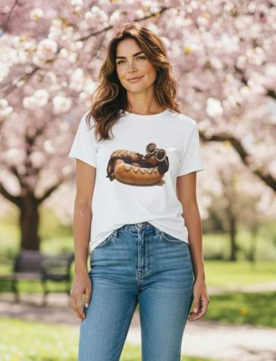 T-Shirt Donna con Stampa