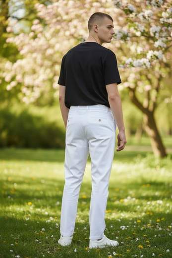 STILL Pantalone Uomo Casual con Coulisse – Chino Comfort Fit Stile Urban