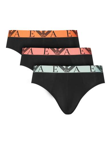 EMPORIO ARMANI Slip uomo Armani 3 pack: comfort stretch e vestibilità perfetta