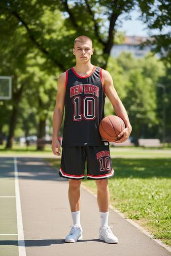 STILL Completo Basket Uomo New Hope - Canotta + Shorts Sportivi