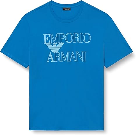 EMPORIO ARMANI T-shirt uomo Emporio Armani in cotone con logo frontale