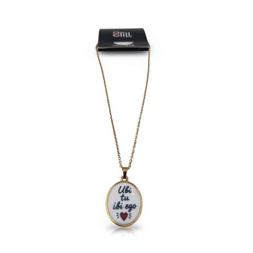 STILL Collana Donna con Ciondolo Smaltato