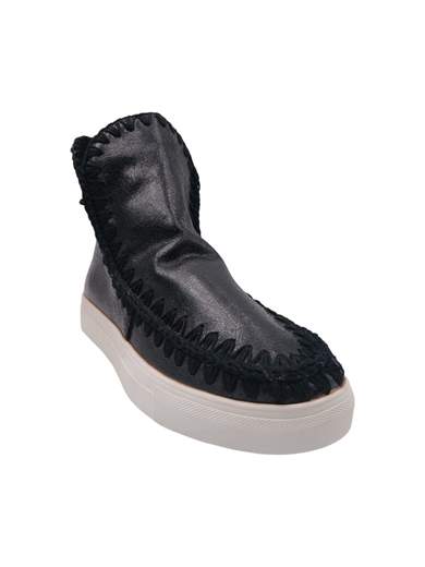 STILL Stivaletti Donna Slip-On con Cuciture Intrecciate - Casual Urban Style