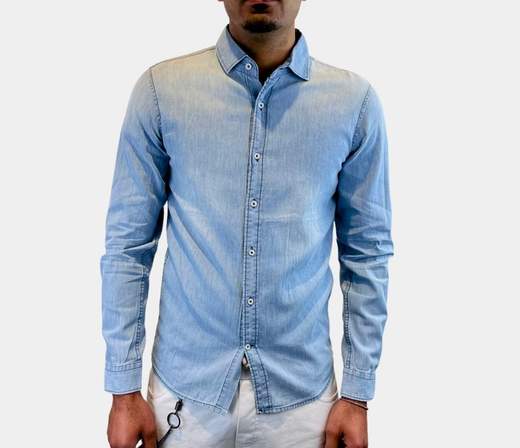 STILL Camicia Denim Uomo STILL: l’icona casual che definisce lo stile urbano